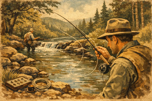 0 to 3 Wt Furled Leader for Small Streams